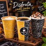 VASO POLIPAPEL 12 OZ C/DISEÑO