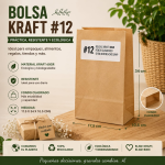Bolsa Kraft #12 - Imagen 2