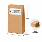 Bolsa Kraft #12