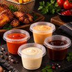SALSERO DE 01 OZ CON TAPA TRANSPARENTE
