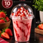 VASO PET 10 OZ C/TAPA DOMO